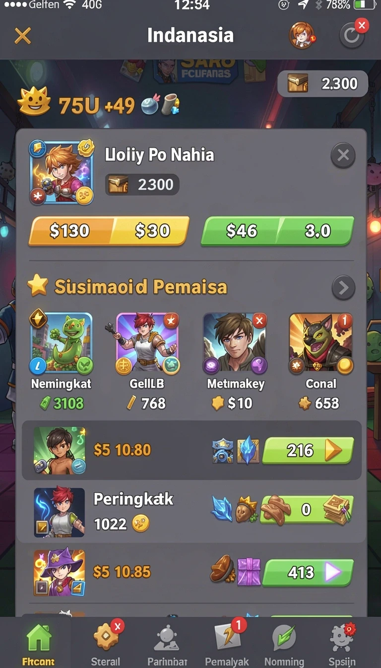 Beragam pilihan permainan menarik dalam aplikasi Info Lengkap Aplikasi kingslot Versi Terbaru.