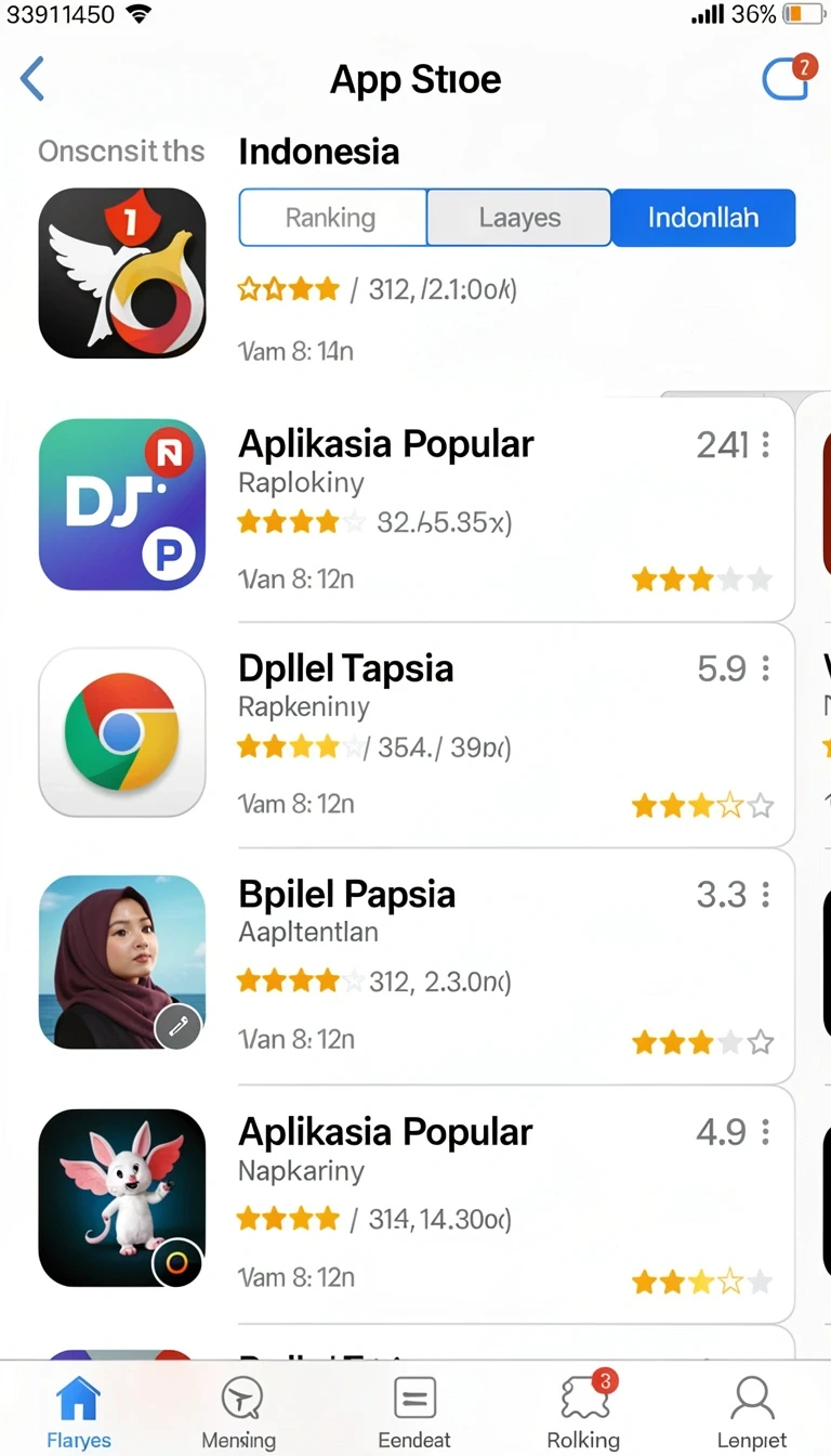 Beragam pilihan permainan menarik dalam aplikasi Unduh ri889 APK Gratis untuk Android.