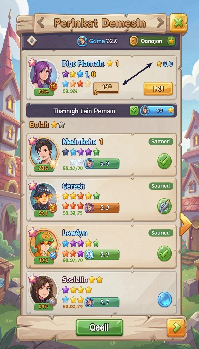 Beragam pilihan permainan menarik dalam aplikasi rajajuara App APK Terbaru.
